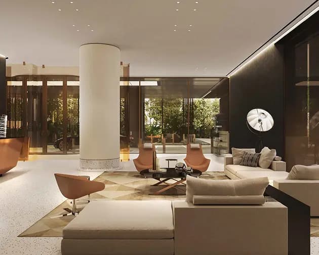 Lobby and Sitting Area